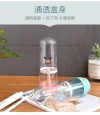 Cartoon creative travel mouthwash cup toothbrush, portable plastic toothbrush, toothpaste set, toothbrush, washbasin cup storage box Application Scenario